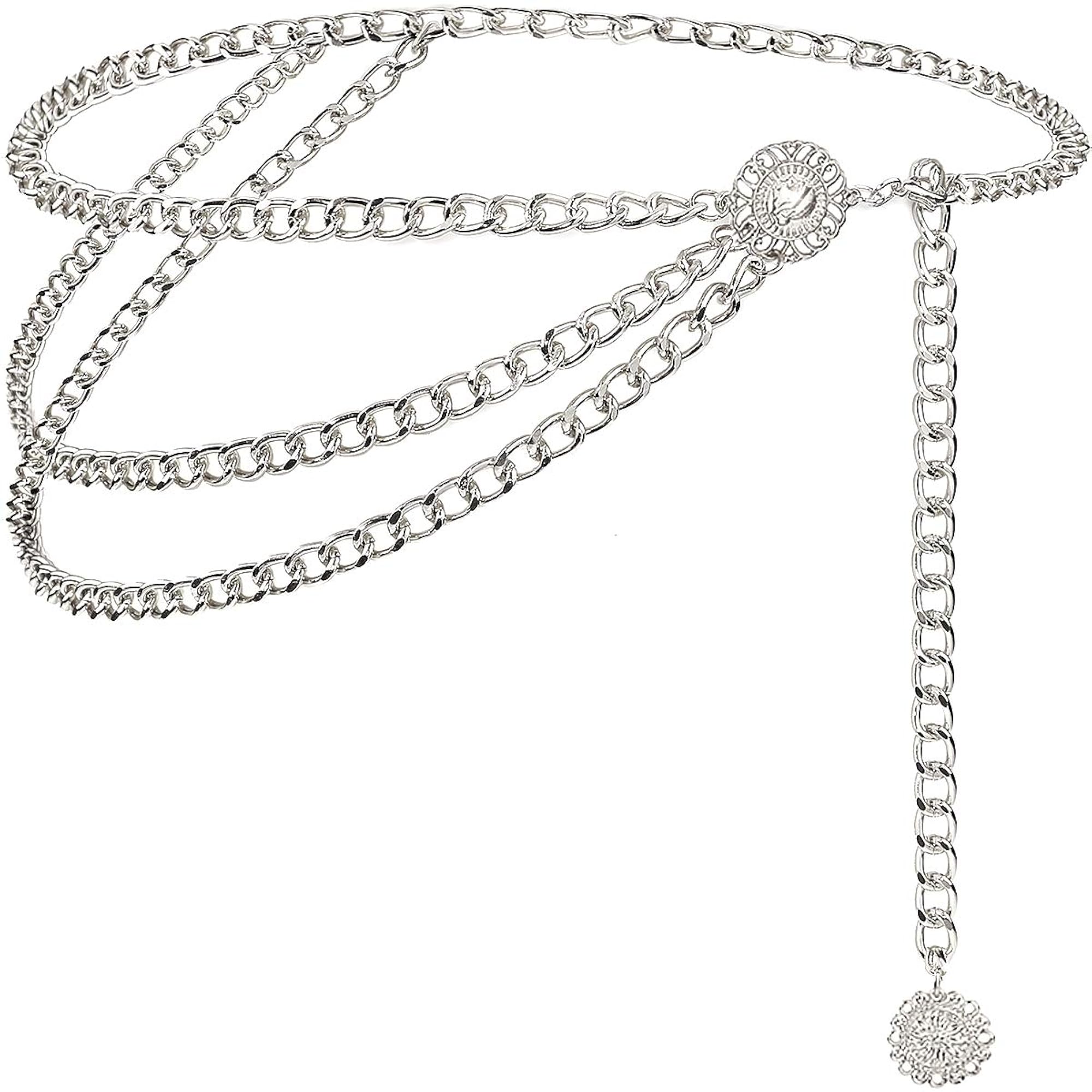 Women's Multilayer Body Belly Chain, Elegant Waist Accessory